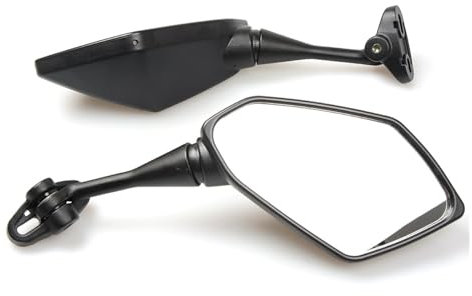 Motorrad Seitenspiegel 1 Paar Motorrad-Rückspiegel, Motorrad-Spiegel für Yam&aha Fazer 600 FZ6S FZ6N FJ-09 FJR 1300/ES TDM 900 FZ1 FZ6 FZ-07 FZ8