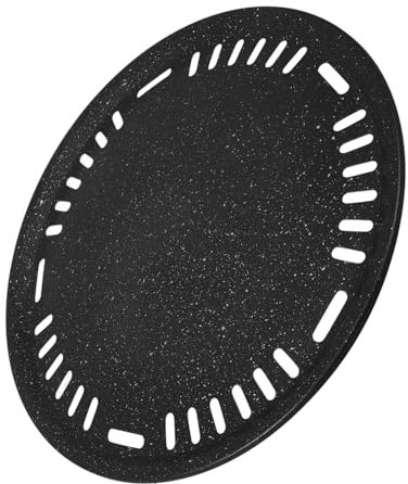 iplusmile sartén fabricante de mini panqueques máquina eléctrica para hacer tortillas asadera ovalada con tapa creador de crepes máquina de gofres comercial Tortita arepa Negro