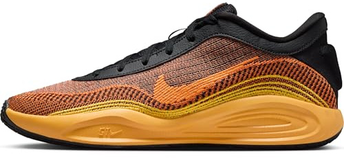 Nike Herren G.T. Hustle Academy Basketballschuhe, Black/Total Orange/Laser Orange, 42.5
