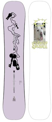 Burton - Good Company Camber Graphic Men's Snowboard - Men - Size 155 - Purple