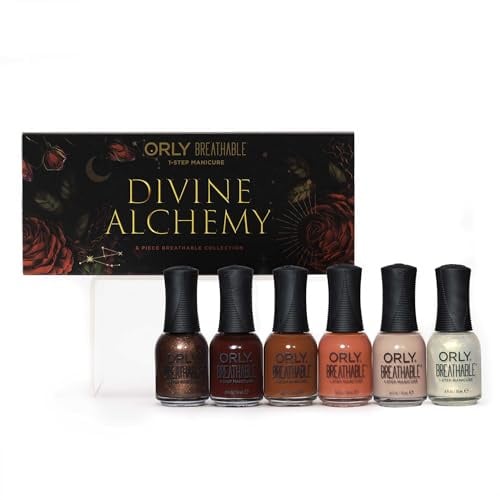 ORLY Nagellack Breathable Divine Alchemy 6pix 18 ml – 1-Step Pflege & Farbe | Pflege & Farbe in einem Schritt: Arganöl, Vitamin B5 & C unterstützen gepflegte Nägel, ohne zusätzlichen Base- und Topcoat