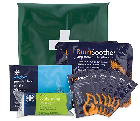 Reliance Mediacal REL141 Mini Burns First Aid Kit, Mini, Vinyl Pouch