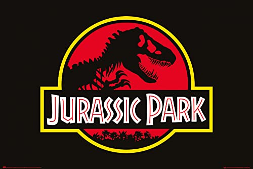 1art1 Jurassic Park Poster Logo Plakat | Bild 91x61 cm