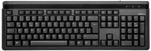 Speedlink SL-6410-SBK-FR Bedrock USB-Tastatur, französische Sprache, Schwarz