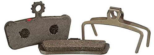 EBC Brakes CFA633 Disc Brake Pads, Compatible with SRAM Guide/Avid XO Trail Pads, Red – Organic (Soft)