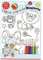 Art Box Colour Your Own Magnet (Pack of 10)