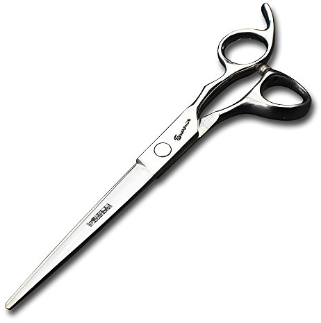 6.5/7/7.5 Zoll professionelle Haarschneidemaschine Set, Edelstahl scharfe Haarschneidemaschine, Friseur spezifische Schere (6,5 Zoll Schnitt flach)