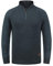 Blend BHGanbolf Herren Strickpullover Troyer Grobstrick Pullover mit Reißverschluss 100% Baumwolle Regular fit, Größe:L, Farbe:Navy (70230)