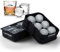Bac à glacon | glacon silicone | Pour grands glaçons | Lacari ORIGINAL Glacon rond | Moule a glacon pour boissons & cocktails | 12x Glaçons ronds & carrés | Ice Cube Tray | Bac glacon sans BPA