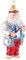 440s Christbaum-Hänger Zahnarzt Santa Weihnachtsschmuck lustig Christbaumkugel ausgefallene Weihnachtsbaumschmuck Figur
