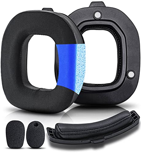 A50 Mod Kit Gen 4 - Kühlgel Ohrpolster kompatibel mit Astro A50 Gen 4 Headset I Ohrpolster / Stirnband / Ersatz Ohrpolster / Mikrofon Schaum - Nicht geeignet für A50 Gen 3 (Silky Cool Fabric)