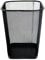 Best House | Metal Mesh Bins | Square | 9 Litres | BLACK | Pack of 1 | Metal Wire Waste Basket Paper Bin | Lightweight and Sturdy Rubbish Bin | Ideal for Kitchen Home Office Living Room Bedroom