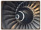 Eorntdy Retro Metall Blechschild Wanddekoration Turbine Klinge Wandkunst Metall Blech Poster Jet Engine Flugzeug Home Decor Art Metall Poster Home Bar Shop Dekorationen Kaffee Vintage Schild Geschenk