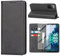 Handyhülle für Samsung Galaxy S20 Hülle mit Panzerglas Schutzfolie, Schutzhülle S20 Leder Wallet Kartenfach Standfunktion Stoßfest Klapphülle Hüllen Galaxy S20 6.2 Zoll Case Cover Klappbar (Schwarz)