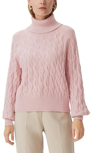 COMMA Pullover mit Strickmuster