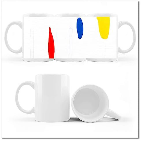 Kaffee-Teetasse Tasse mit Foto Larry Abstrakt Nr. H4249M_Cup