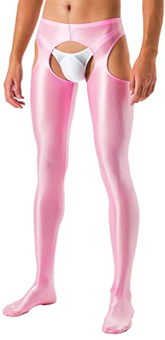 ZDSUHYIW Kunstlederhose Herren High Waist PU Lederhose Club Kostüm Business Slim Fit Kunstleder Jeans Skinny Lederoptik LederhoseLeggings Lack Lange Pants