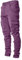 HUNGSON Jeans da uomo slim fit elasticizzati strappati skinny jeans per uomo, gamba dritta invecchiata pantaloni alla moda comfort vita flessibile, Viola, 48