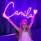 Letreros de Neón Personalizados, Luz Neón Decoracion Pared Personalizado Para Luces LED Luminosas Letrero De Neon Para Decoración De Bar Boda Fiesta De Cumpleaños Luz (Personalización)