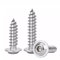 FandWay Tellerkopf mit Innensechskant Selbstschneidende Schrauben,M5 x 12/16/20/25/30mm Edelstahl A2-70 Blechschrauben Flachkopf mit Unterlegscheiben, Holzbauschrauben Set (15 Je Größe)