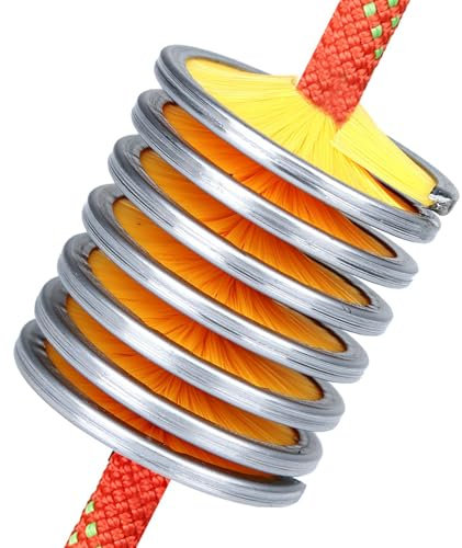 Fbinys Climbing Rope Cleaning Brush, Caving Rope Maintenance Tool, Cord Cleaning Brush, Rock Climbing Rope Cleaner, Rope Washing Tool, Cord Washing Tool Sturdy For Exploration Caving Mountaineering