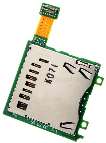 Deal4GO New SD Card Reader Slot Cartridge Holder PCB Board Replacement for Nintendo 3DS (2012 CTR-001)