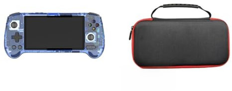 RG556 Console di Gioco Portatile, 5,48 Pollici Sistema Android 13 Emulatore Console Lettore di Videogiochi per Bambini Ragazzi ((8+128G) Nessun Gioco) - con Custodia