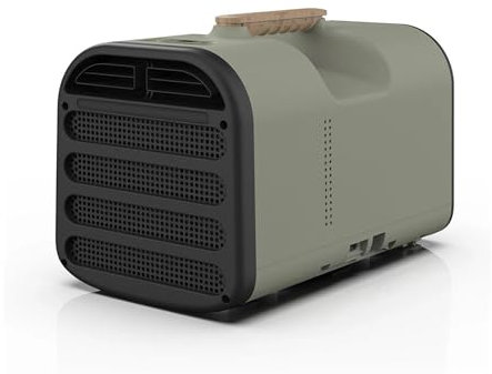 Climatiseur portable 4900 BTU 24V/110V/220V multitension for caravanes et camping-cars. Système de refroidissement au réfrigérant R134a.(220V)