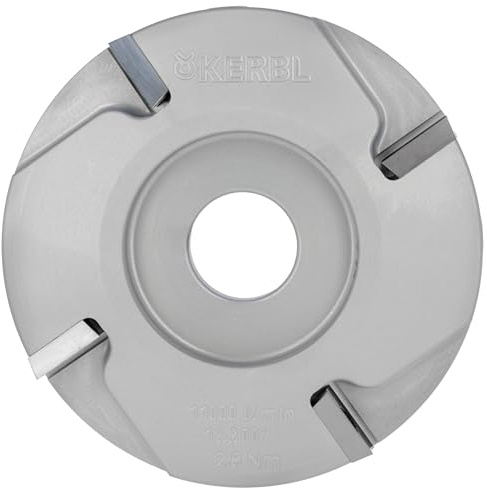 Kerbl Klauenschneidscheibe 4Pro | Ø 100 mm, leichte Aluminiumscheibe für die Klauenbehandlung, ermöglicht hohen Materialabtrag bei geringem Gewicht