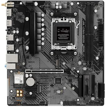 Carte Mere pc Carte mère Fit for Asrock B650M-H/M.2+ WiFi Micro-ATX, AM5, LGA 1718,B650, Micro ATX, DDR5, PCIe 4.0 M