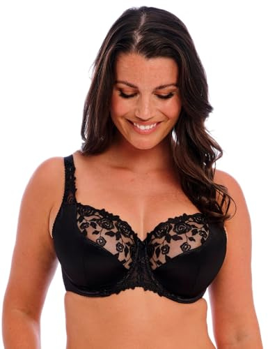Fantasie Women's Belle Floral Lace Balcony Bra with Underwire Demi Bra (Pack of 1)