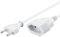 Goobay 50509 Prolunga Euro, Bianco, 5m Lunghezza del Cavo