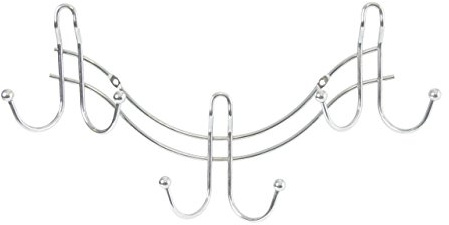 Garderobenleiste Chrom 40cm Wellenform