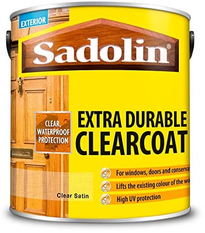 Sadolin Extra Durable Clear Coat 2.5lt Satin Finish