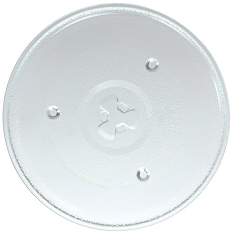 Spares2go Glass Plate for DeLonghi P90D25EL-B1B Microwave Ovens (270mm)