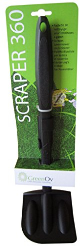 Greenstar Scraper 360 Spatule Noir 1 Pièce Plastique Outil de Nettoyage pour Carter de Tondeuse