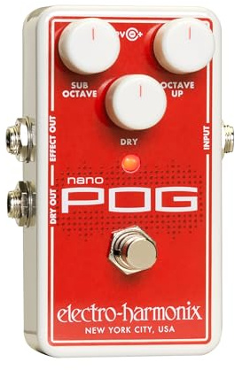 Electro-Harmonix Nano POG Polyphonic Octave Generator Pedal