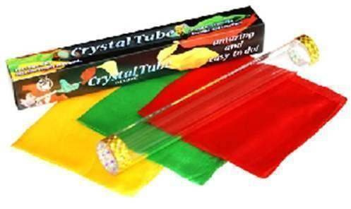 SOLOMAGIA Crystal Tube - Deluxe - Magie mit Tuch - Zaubertricks und Props