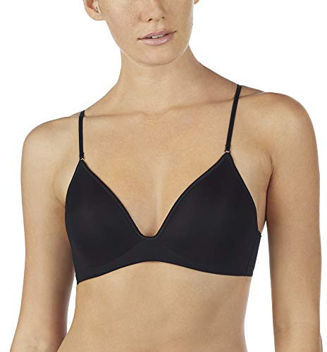 OnGossamer Women's Next to Nothing Micro Wireless T Shirt Bra, Black, 34D