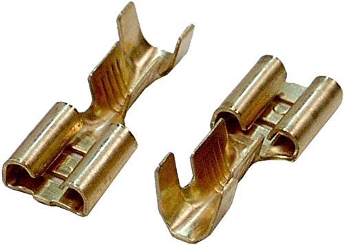Electro DH Terminal Rápido Hembra 6,3mm (100 Unidades)