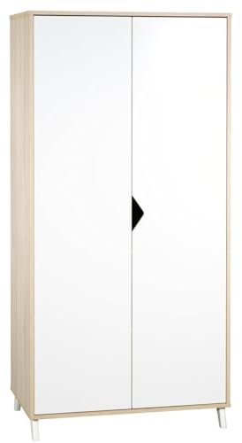 Babypreis - SCANDI NATUREL - Kleiderschrank 2 T�ren