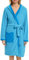 ESPRIT Damen-Bademantel Striped Hoody mit Kapuze Leichtfrottier türkis Größe 40/42,M