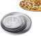Pizza Pan 7 inch Perforated Thin Crust Aluminum Pizza Tray, Crispy Tray, Commercial & Home Kitchen Used