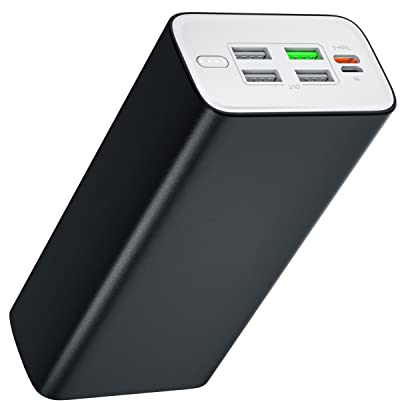 TOOSPON Powerbank 50000mAh QC 3.0 22.5W & PD 20W Fast Charging für Mobiltelefone, Tablets, Gaming-Geräte, Bluetooth-Kopfhörer, Lautsprecher & mehr. Jetzt schnell Aufladen!