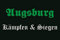 U24 Aufkleber Augsburg Kämpfen & Siegen Flagge Fahne 8 x 5 cm Autoaufkleber Sticker