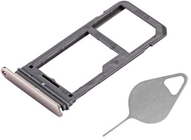OnlyTech - Tiroir Support de la Carte Sim et Carte Micro SD du Samsung Galaxy S8 Or