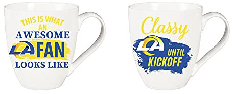 Team Sports America Los Angeles Rams Keramiktasse O'Java 482 ml Geschenkset