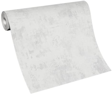 ^Erismann 10238-31 Vliestapete Beton Optik creme weiß Betontapete Industrial Loft Stein Wand Imitation 2