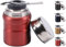 Food Flask for Hot Food – TheWhiteWater Soup Flask + Foldable Spoon – Stainless Steel BPA Free Double Walled Vacuum Insulated Soup Container & Hot/Cold Thermal Food Container 500ML (Gloss Red)