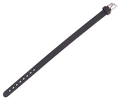 Parliky Bracciali con charm, cinturini per orologi sportivi, per orologi da uomo, cinturini in gomma per braccialetti in silicone bianco, elastico regolabile per ragazze nere
